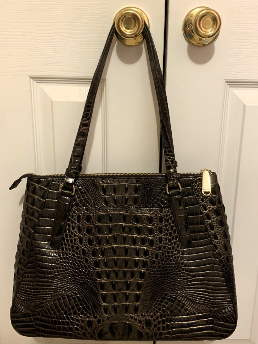 Brahmin Adina Graphite tote - Picture 2 of 4